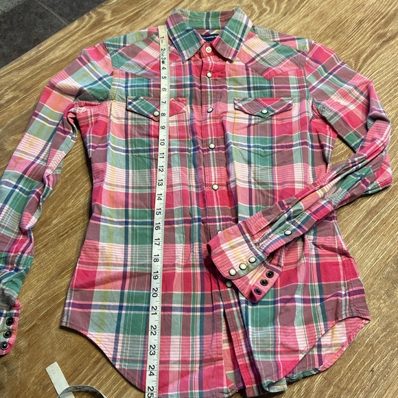 Polo Ralph Lauren workmen button down shirt pink size 4 - perfect conditions - Picture 3 of 6